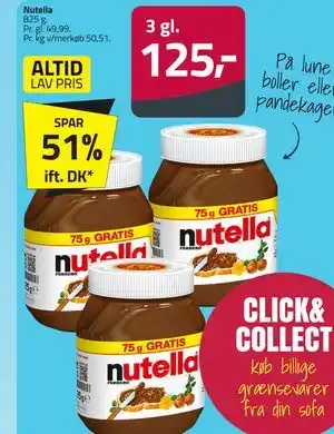 Fleggaard Nutella tilbud