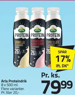 Fleggaard Arla Proteindrik tilbud