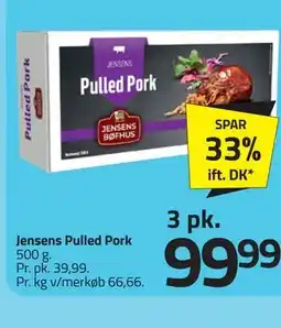 Fleggaard Jensens Pulled Pork tilbud