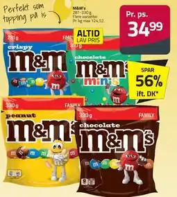 Fleggaard M&M’s tilbud