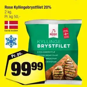 Calle Rose Kyllingebrystfilet 20% tilbud