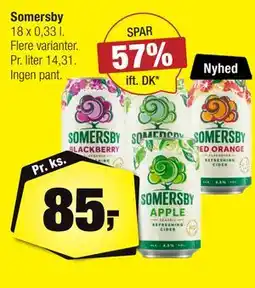 Calle Somersby tilbud