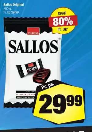 Calle Sallos Original tilbud