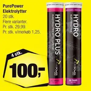 Calle PurePower Elektrolytter tilbud