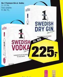 Calle No.1 Premium Gin el. Vodka tilbud