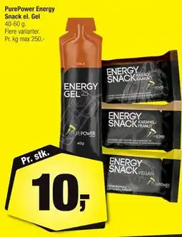 Calle PurePower Energy Snack el. Gel tilbud