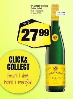 Calle Dr. Zenzen Riesling Yellow Label tilbud
