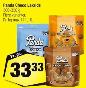 Calle Panda Choco Lakrids tilbud