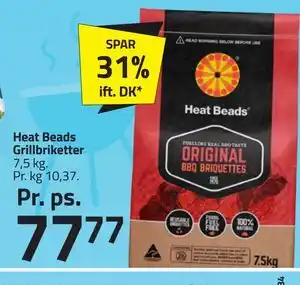 Fleggaard Heat Beads Grillbriketter tilbud