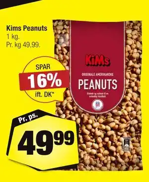 Calle Kims Peanuts tilbud