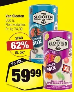 Calle Van Slooten tilbud