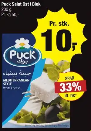 Calle Puck Salat Ost i Blok tilbud