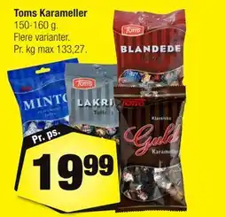 Calle Toms Karameller tilbud