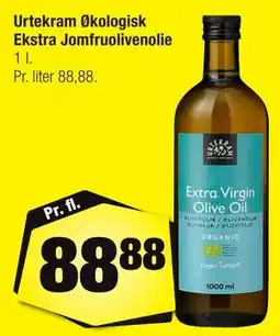 Calle Urtekram Økologisk Ekstra Jomfruolivenolie tilbud