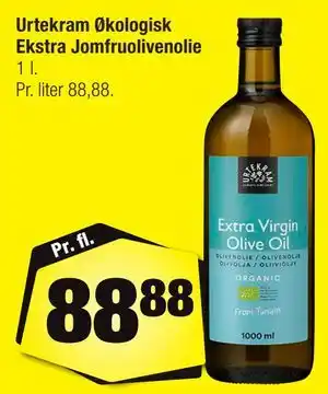Calle Urtekram Økologisk Ekstra Jomfruolivenolie tilbud