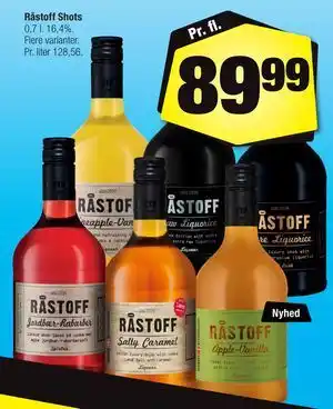 Calle Råstoff Shots tilbud