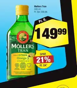 Calle Møllers Tran tilbud