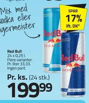 Fleggaard Red Bull tilbud
