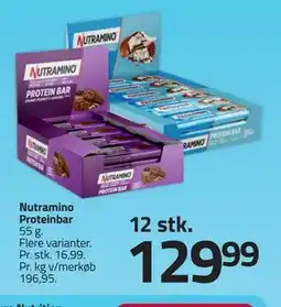 Fleggaard Nutramino Proteinbar tilbud