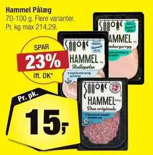 Calle Hammel Pålæg tilbud