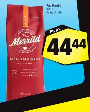 Calle Rød Merrild tilbud