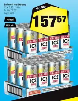Calle Smirnoff Ice Extreme tilbud