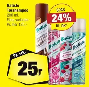 Calle Batiste Tørshampoo tilbud