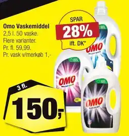 Calle Omo Vaskemiddel tilbud