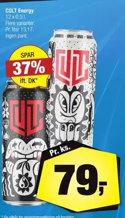 Calle CULT Energy tilbud