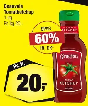 Calle Beauvais Tomatketchup tilbud