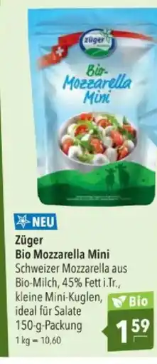 Citti züger Bio- Mozzarella Mini tilbud
