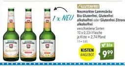 Citti Neumarkter Lammsbräu Bio Glutenfrei, Glutenfrei alkoholfrei oder Glutenfrei Zitrone alkoholfrei tilbud