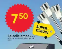 BigDollar Solcellelampe Parco tilbud