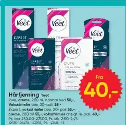BigDollar Hårfjerning Veet tilbud