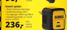 10-4 Byggecenter Dewalt oplader tilbud