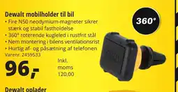 10-4 Byggecenter Dewalt mobilholder til bil tilbud