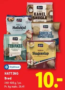 Lidl HATTING Brød tilbud