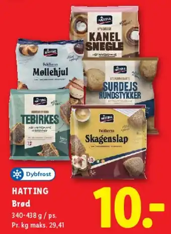 Lidl HATTING Brød tilbud