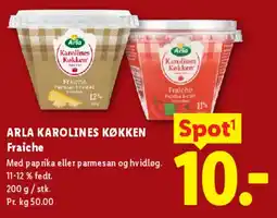 Lidl Arla Karolines Køkken Fraiche tilbud