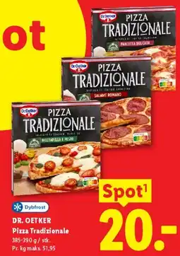Lidl Dr. Oetker Pizza Tradizionale tilbud