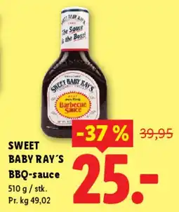 Lidl Sweet Baby Ray's BBQ tilbud