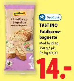 Lidl Tastino Fuldkorns-baguette tilbud