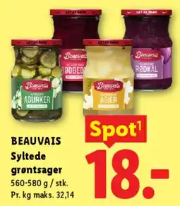 Lidl Syltede grøntsager tilbud