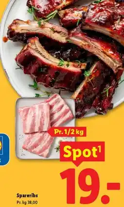 Lidl Spareribs tilbud