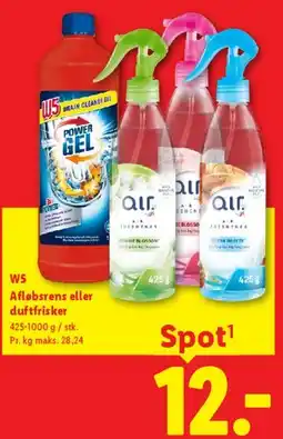 Lidl Afløbsrens eller duftfrisker tilbud