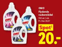 Lidl OMO Flydende vaskemiddel tilbud