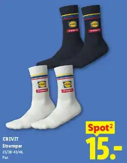 Lidl CRIVIT Strømper tilbud