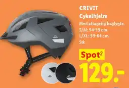 Lidl CRIVIT Cykelhjelm tilbud