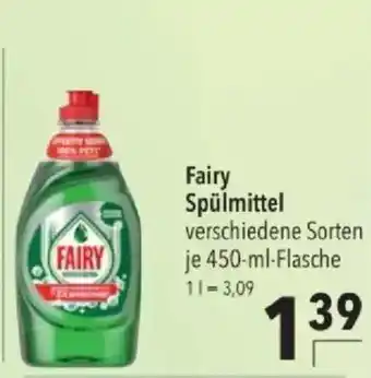 Citti Fairy Spülmittel tilbud