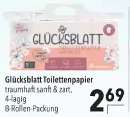 Citti Glücksblatt Toilettenpapier tilbud